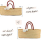 African Moses Basket<br>Cream Handle