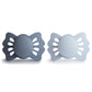 FRIGG Lucky Symmetrical Silicone Pacifier 2-Pack (0-6 Months)