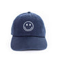 Navy Blue Smiley Face Hat