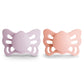 FRIGG Butterfly Anatomical Silicone Pacifier 2-Pack (0-6 Months)
