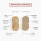 Suede Cow Print Moccasin Baby Shoe