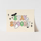 {Traditional} Stay Spooky Art Print