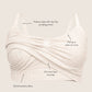 Sublime® Bamboo Hands-Free Pumping Lounge & Sleep Bra | Oatmeal Heather
