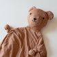 Custom Embroidered Teddy Bear Lovey – Soft Modal Security Blanket | Little Joy Co.