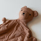 Custom Embroidered Teddy Bear Lovey – Soft Modal Security Blanket | Little Joy Co.