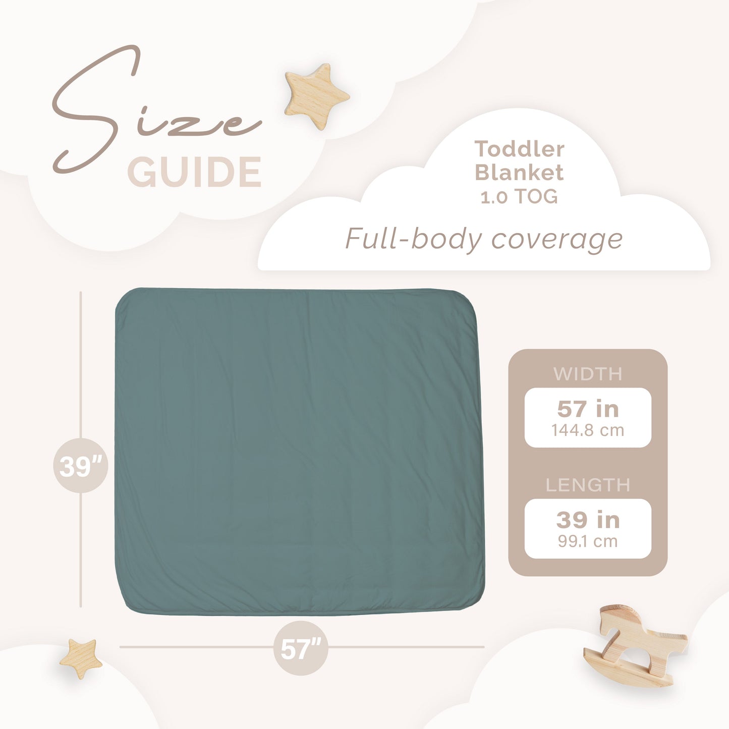 Toddler Blanket Emerald 1.0 TOG