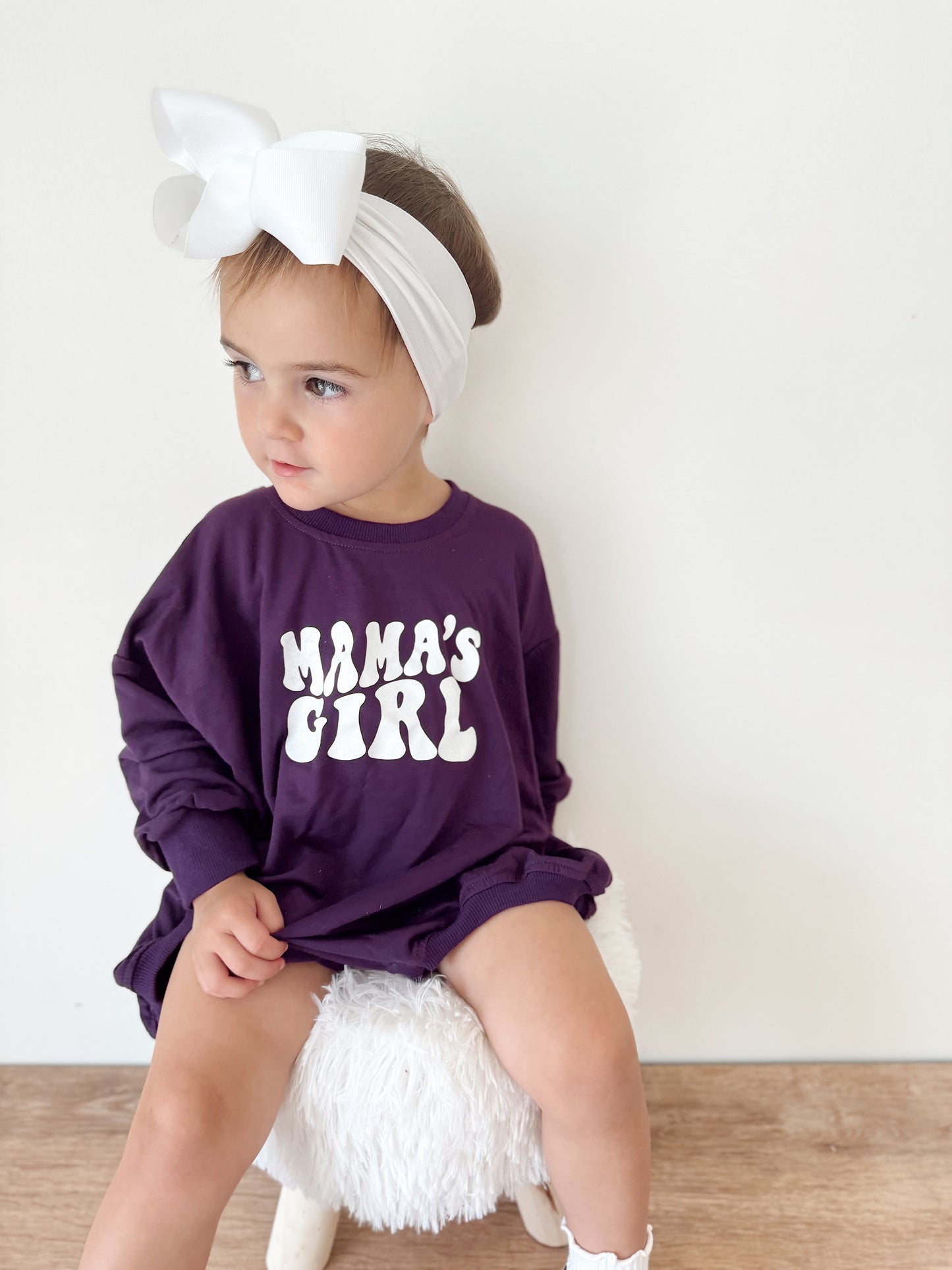 Mama's Girl – Bambus-Sweatshirt-Strampler