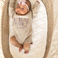 Custom Embroidered Knit Sweater Romper