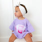 Pink Football Oversized Tee or T-Shirt Romper - More Colors