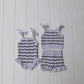 Spring Knit Ruffle Onesie