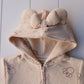 Printed Zip Hooded Jumpsuit