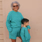 Mama Stripe Waffle Set
