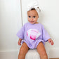 Pink Football Oversized Tee or T-Shirt Romper - More Colors