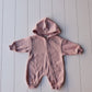 Zip Up Hooded Jumpsuit
