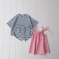 Euro Stripe Short Set