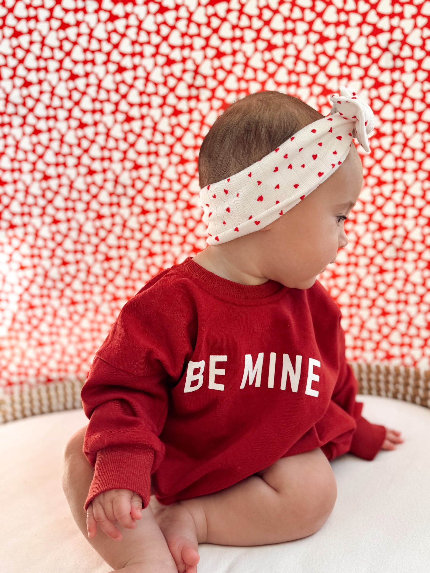 Be Mine Sweatshirt Romper - more colors
