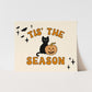 {Natural & Orange} Halloween Tis' The Season Art Print