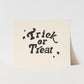 {Neutral} Trick or Treat Art Print