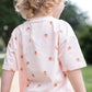 Organic Cotton Strawberry Print Shorts Set