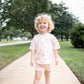 Organic Cotton Strawberry Print Shorts Set
