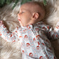 Vintage Santa Bamboo Christmas Pajamas - Zippy