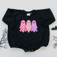 Girly Ghost Trio Graphic Sweatshirt, Tee or Bubble Romper