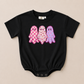 Girly Ghost Trio Graphic Sweatshirt, Tee or Bubble Romper