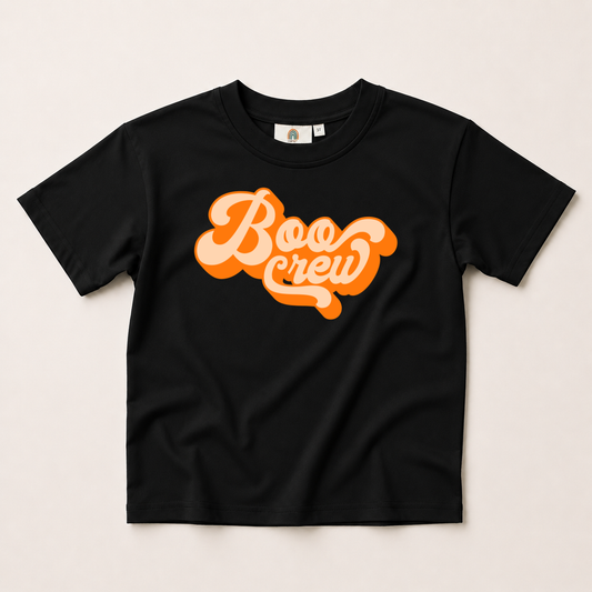 Boo Crew Graphic Sweatshirt, Tee or Bubble Romper