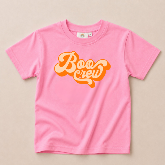 Boo Crew Sweatshirt, Tee or Bubble Romper