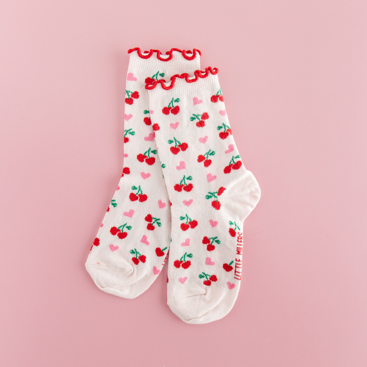 Sweet Cherry Sock