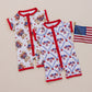 Bamboo Shorty Romper | American Bear