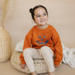 Sweatshirt mit Rundhalsausschnitt und Jack O'Lantern