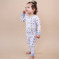 Bamboo Two Piece Set | Chickens & Flowers
