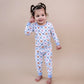 Bamboo Two Piece Set | Chickens & Flowers