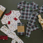 Green Plaid Bamboo Cozy Set