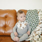 Outlaw Cowboy Classic Muslin Bib