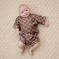Shorts Set | Espresso Checkered