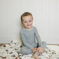 Construction Trucks Ribbed Bamboo Fleece Quilt