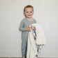 Construction Trucks Ribbed Bamboo Fleece Quilt