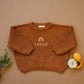 Custom Embroidered Thanksgiving Organic Cotton Sweater