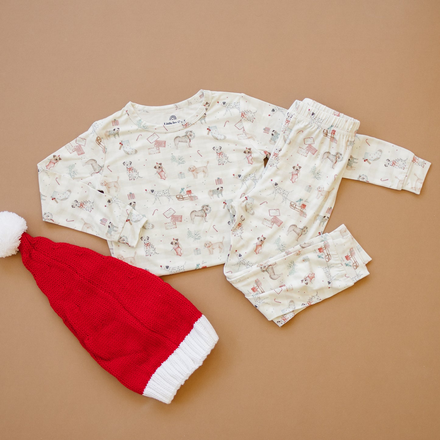 Santa Paws 2pc Bamboo Pajamas