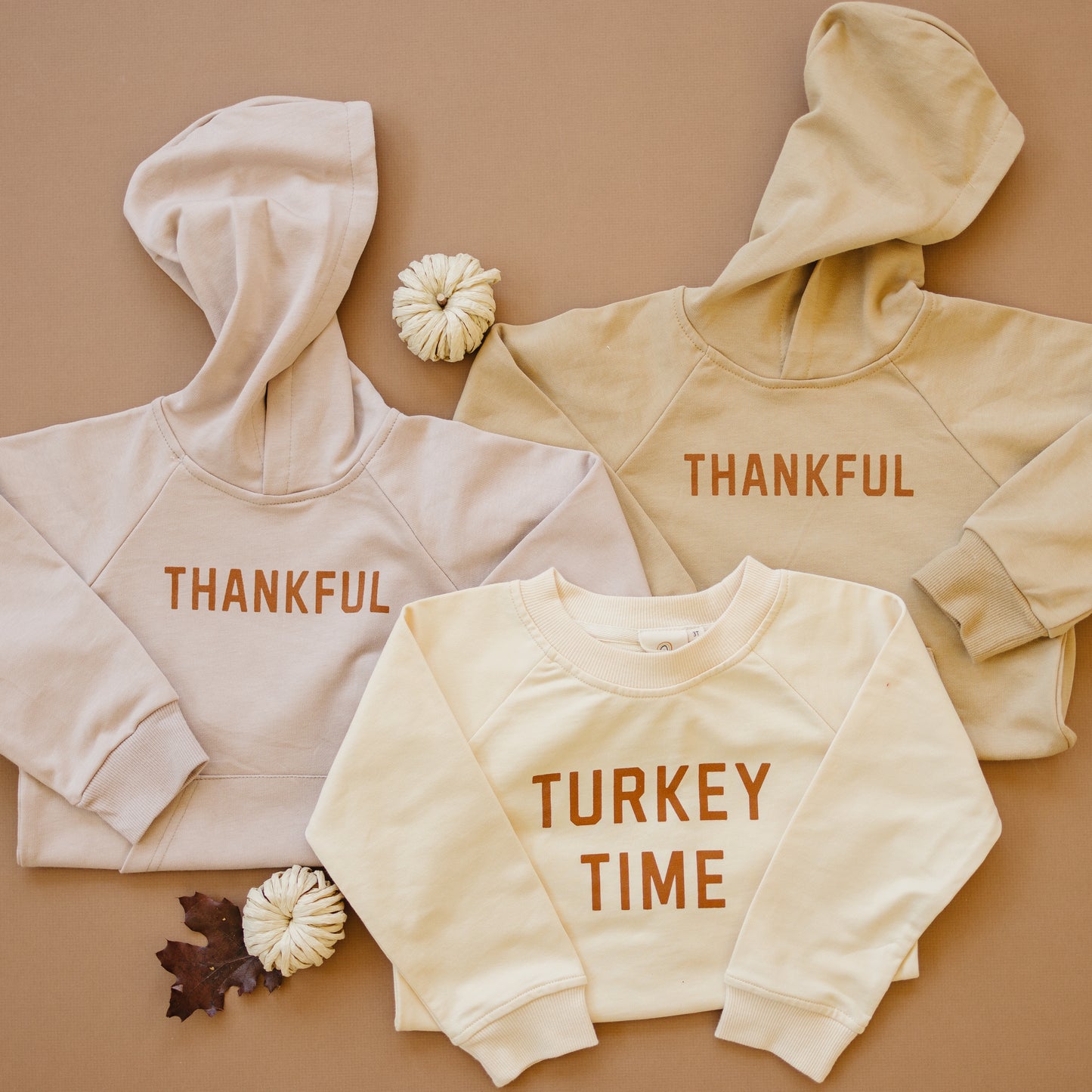 Thankful Hooded Sweatshirt - Mauve