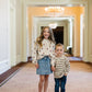 Stripe Button Knit Sweater