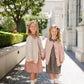 Pink Pointelle Button Down Cardigan