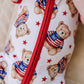 Bamboo Shorty Romper | American Bear