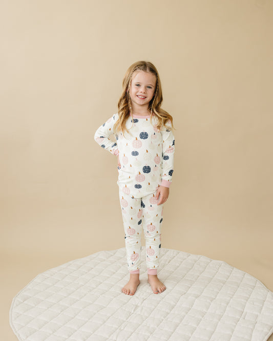 Pretty 'n Pumpkin 2pc Bamboo Pajamas