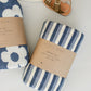 Blue Stripe Organic Cotton Beach Towel