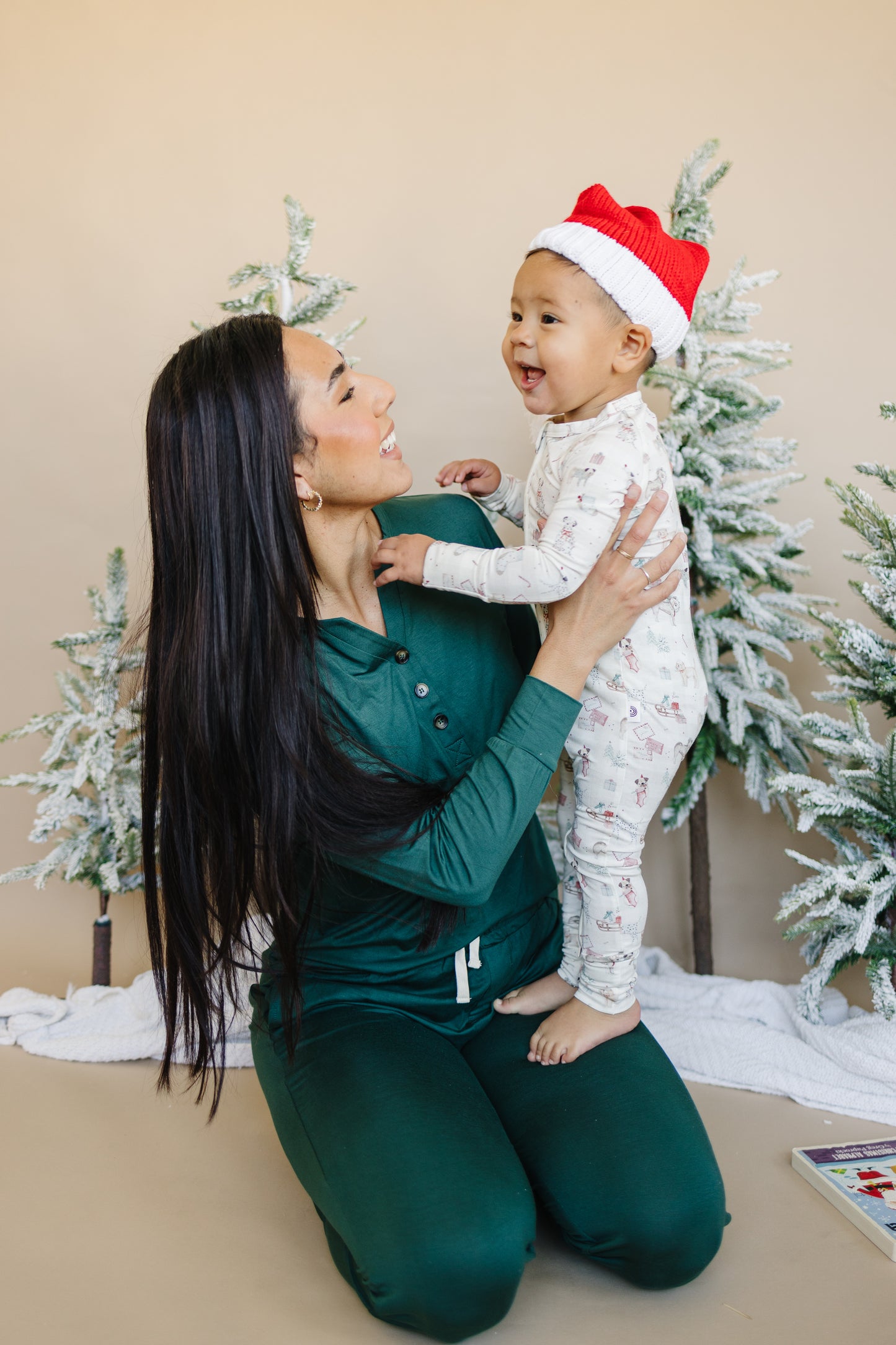 Women's Emerald Christmas Bamboo Pajamas