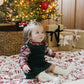 Holiday Toile Bamboo Fleece Quilt
