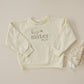 Custom Embroidered Sibling Crewneck Sweatshirt or Romper - Big or Little Brother or Sister